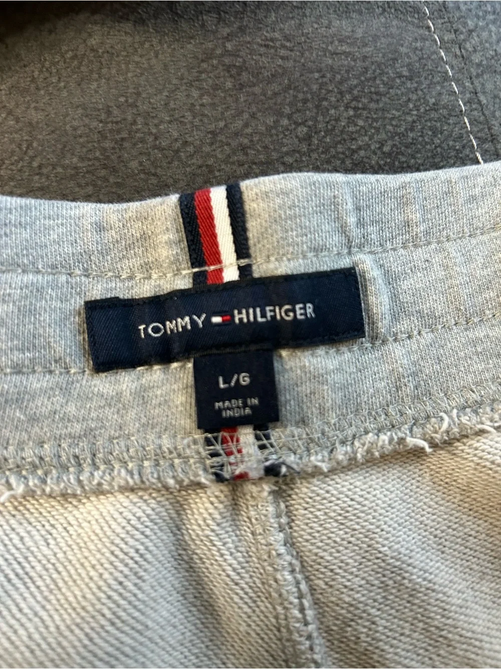 Tommy Hilfiger Gray Athletic Drawstring Shorts